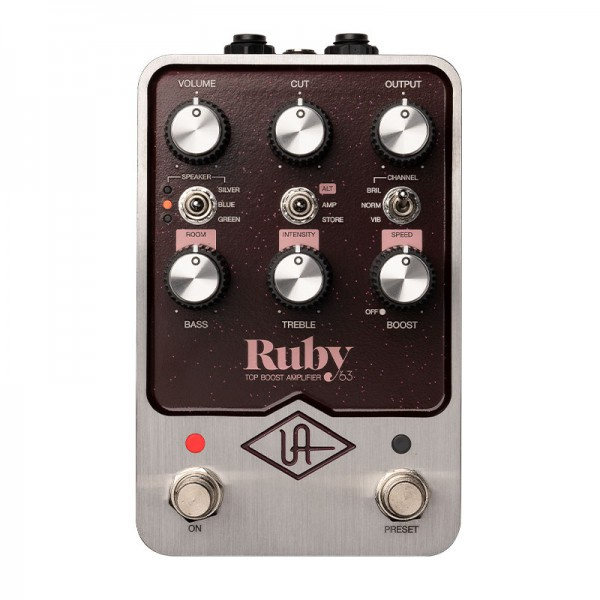 Universal Audio UAFX Ruby '63 Top Boost Amplifier